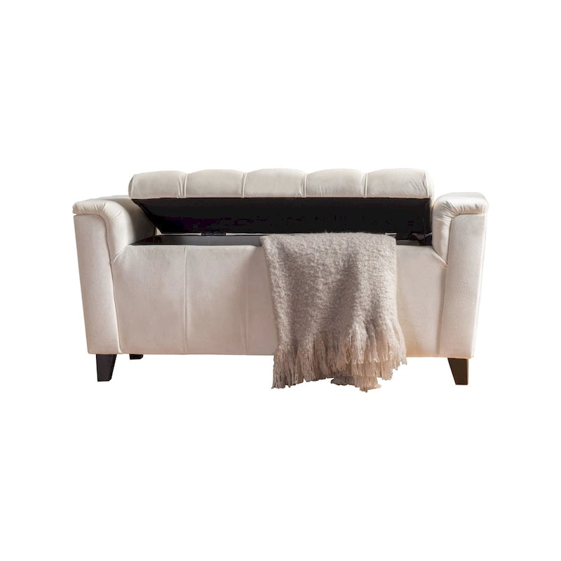 Pouf Contenitore Versatile con Seduta Imbottita