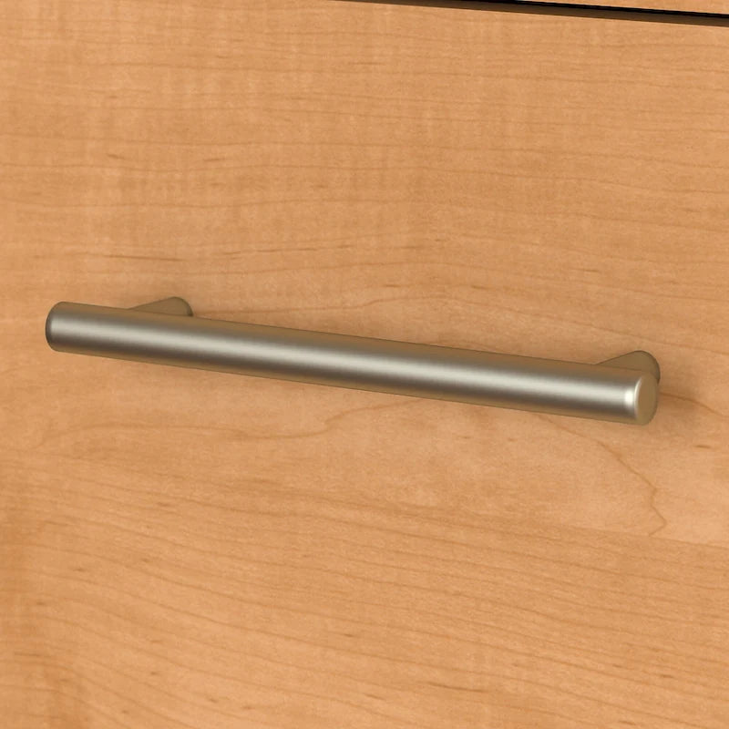 Scrivania a L da 72" con credenza superiore e contenitore