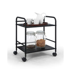 2-Tier Rolling Utility Cart