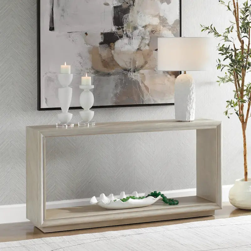 Tavolino Console Rettangolare - 60 - Marrone