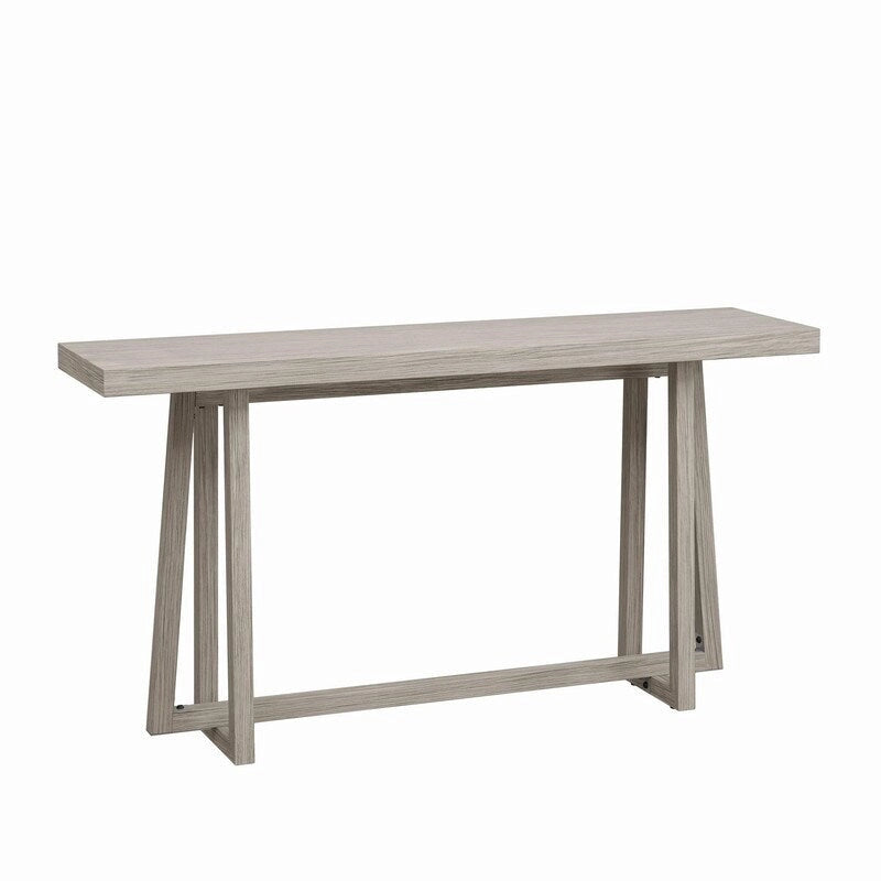 Elegante consolle da 60, tavolo d'ingresso rettangolare per esterni con struttura robusta per l'uso in corridoio