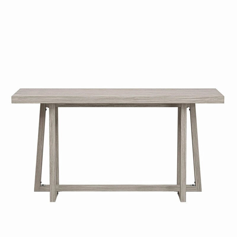 Elegante consolle da 60, tavolo d'ingresso rettangolare per esterni con struttura robusta per l'uso in corridoio