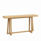 Elegante consolle da 60, tavolo d'ingresso rettangolare per esterni con struttura robusta per l'uso in corridoio