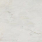 Tavolino ovale moderno in marmo e legno 48 x 24 x 16