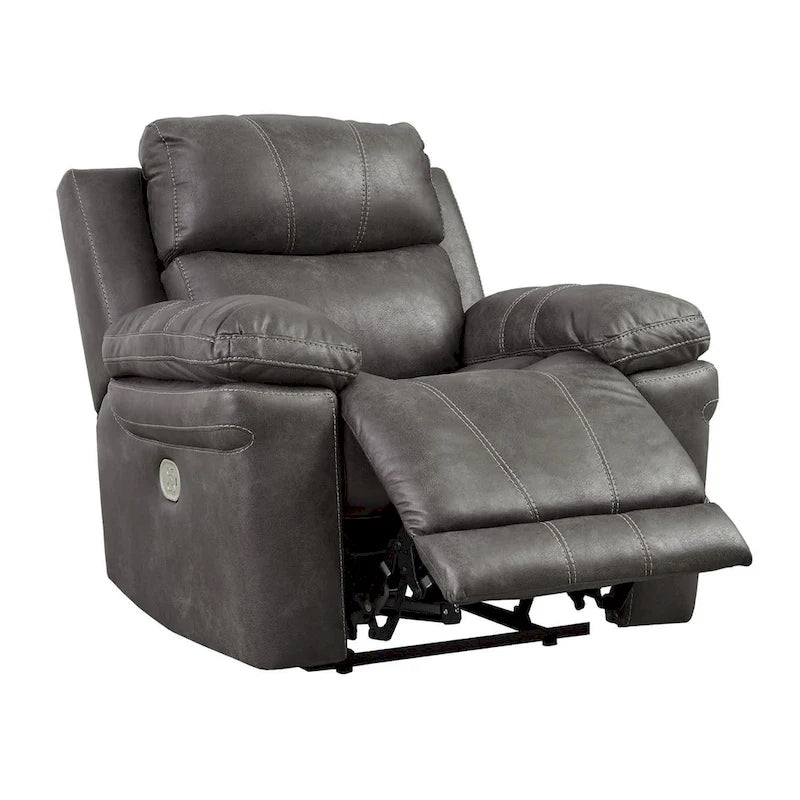 Recliner elettrica contemporanea con poggiatesta regolabile Midnight