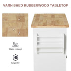 Carrello da Cucina Moderno con Rotelle e Portaspezie