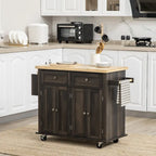 Carrello da Cucina Moderno con Rotelle e Portaspezie