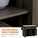 Carrello da Cucina Moderno con Rotelle e Portaspezie