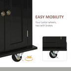 Carrello da Cucina Moderno con Rotelle e Portaspezie