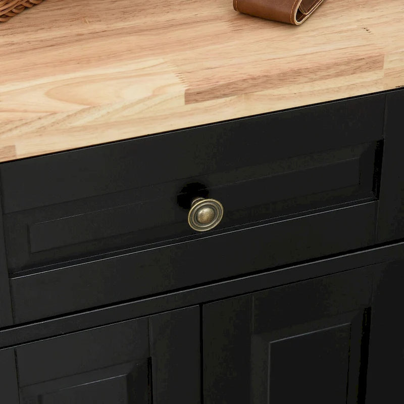 Carrello da Cucina Moderno con Rotelle e Portaspezie