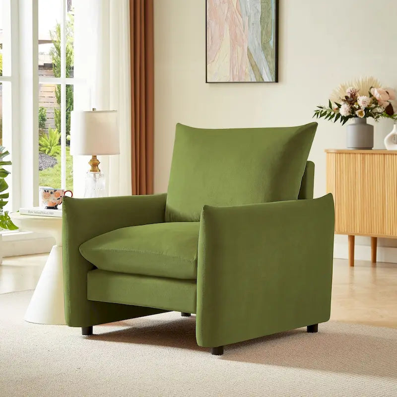 Poltrona moderna 83cm L Poltrona imbottita per soggiorno