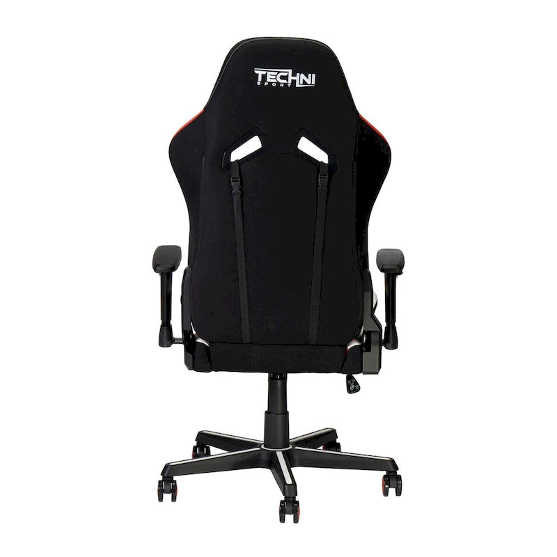 Sedia da gaming con cuscino poggiatesta integrato