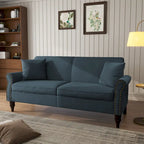 Divanetto moderno a 2 posti con borchie 73
