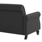 Divanetto moderno a 2 posti con borchie 73