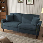 Divanetto moderno a 2 posti con borchie 73