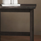 Tavolino tradizionale da divano in legno massello stile rustico