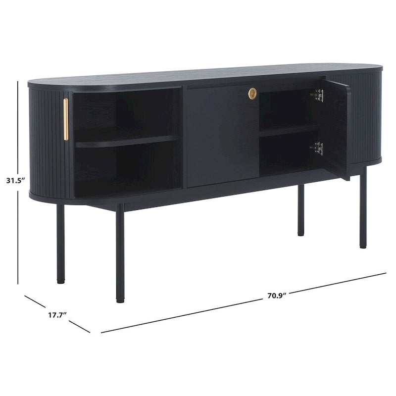 Madia/Mobile TV a 4 ante 180x46x81 cm