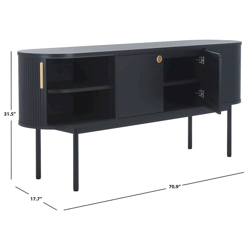 Madia/Mobile TV a 4 ante 180x46x81 cm